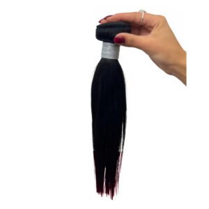 Cabello 100% Virgen Humano Liso en Paquetes – Largo 12”