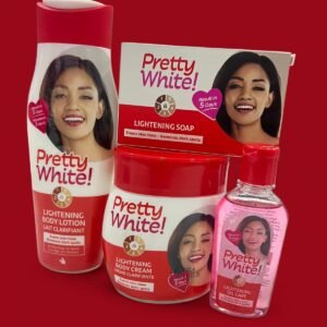 kits crema corporal pretty white