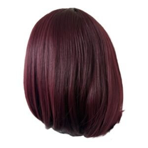 Pelucas Bob corto Pelucas frontales de encaje de onda profunda 13x4 Cabello humano 200% Densidad 100% cabello humano